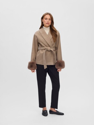 VERO MODA Mantel 'VMAnnebea' in Braun