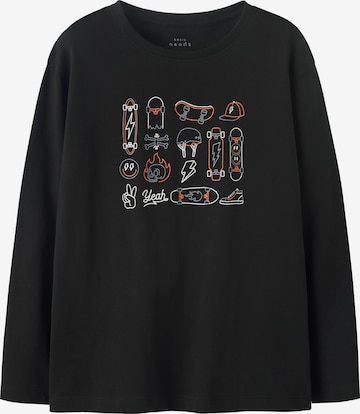 Maglietta 'NKMVAGNO' di NAME IT in nero: frontale
