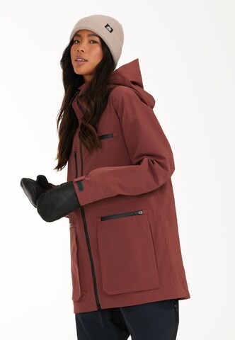 SOS Weatherproof jacket 'Silverton' in Red: front