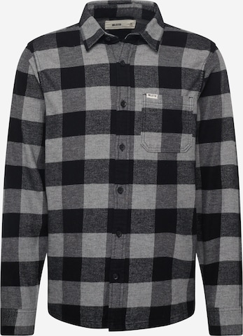 HOLLISTER - Regular Fit Camisa em preto: frente