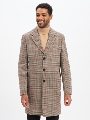 Finshley & Harding London Tussenjas in Bruin: voorkant