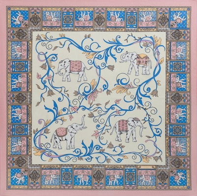 Roeckl Tuch 'LUCKY ELEPHANT NICKY' in mischfarben, Produktansicht