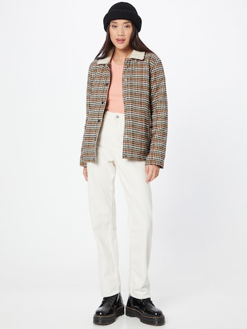 Iriedaily Between-Season Jacket 'Team Sherpa' in Brown