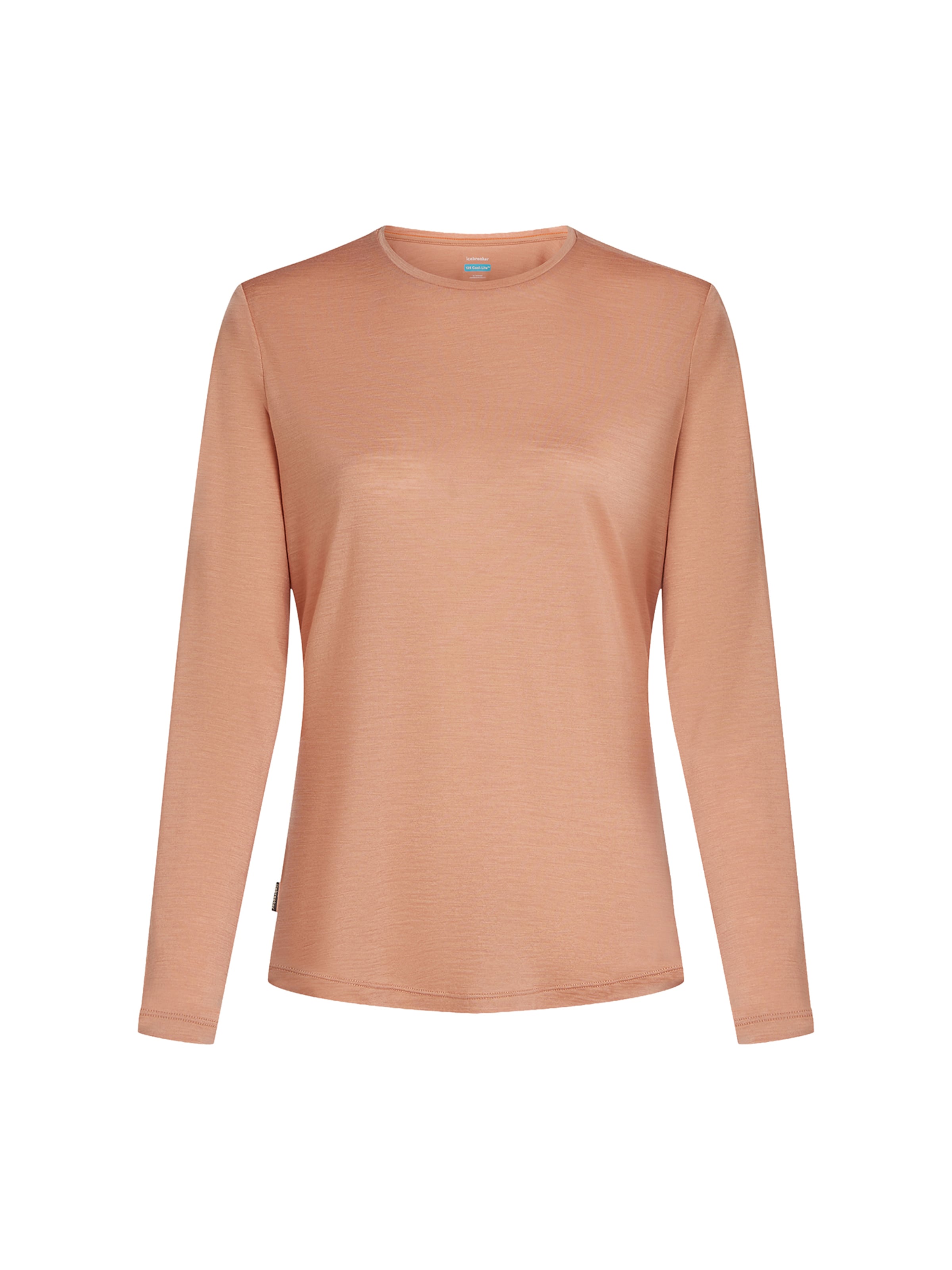 ICEBREAKER Shirt 'W Mer 125 Cool-Lite Sphere III LS Tee' in Green: front
