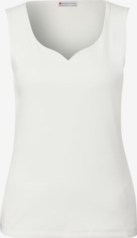 STREET ONE - Top 'Gania' en blanco: frente
