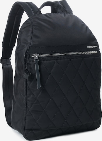 Hedgren Backpack 'Inner City' in Black: front