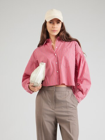 Herrlicher - Blusa 'Perlina' en rosa: frente