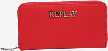REPLAY Wallet in Red: front