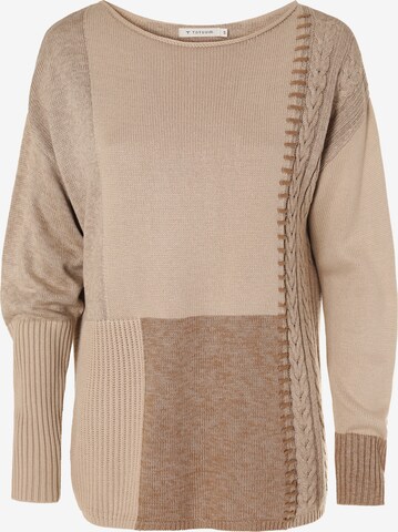 TATUUM Sweter 'MAJO' w kolorze beżowy: przód