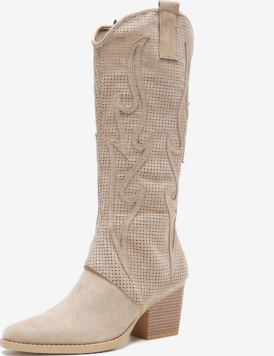 Elara Cowboystiefel in 36 in khaki, Produktansicht
