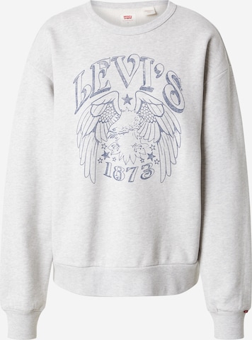 LEVI'S ®Sweater majica 'Graphic Heritage Crew Sweatshirt' - siva boja: prednji dio