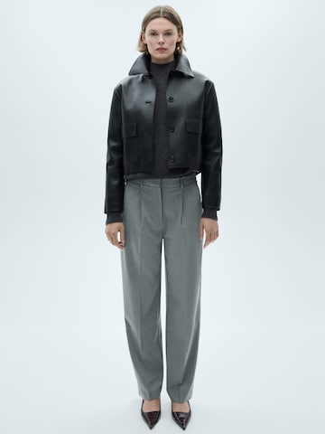 MANGO Sweter 'HADES' w kolorze szary
