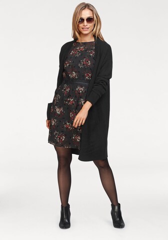 Aniston CASUAL Knit Cardigan in Black