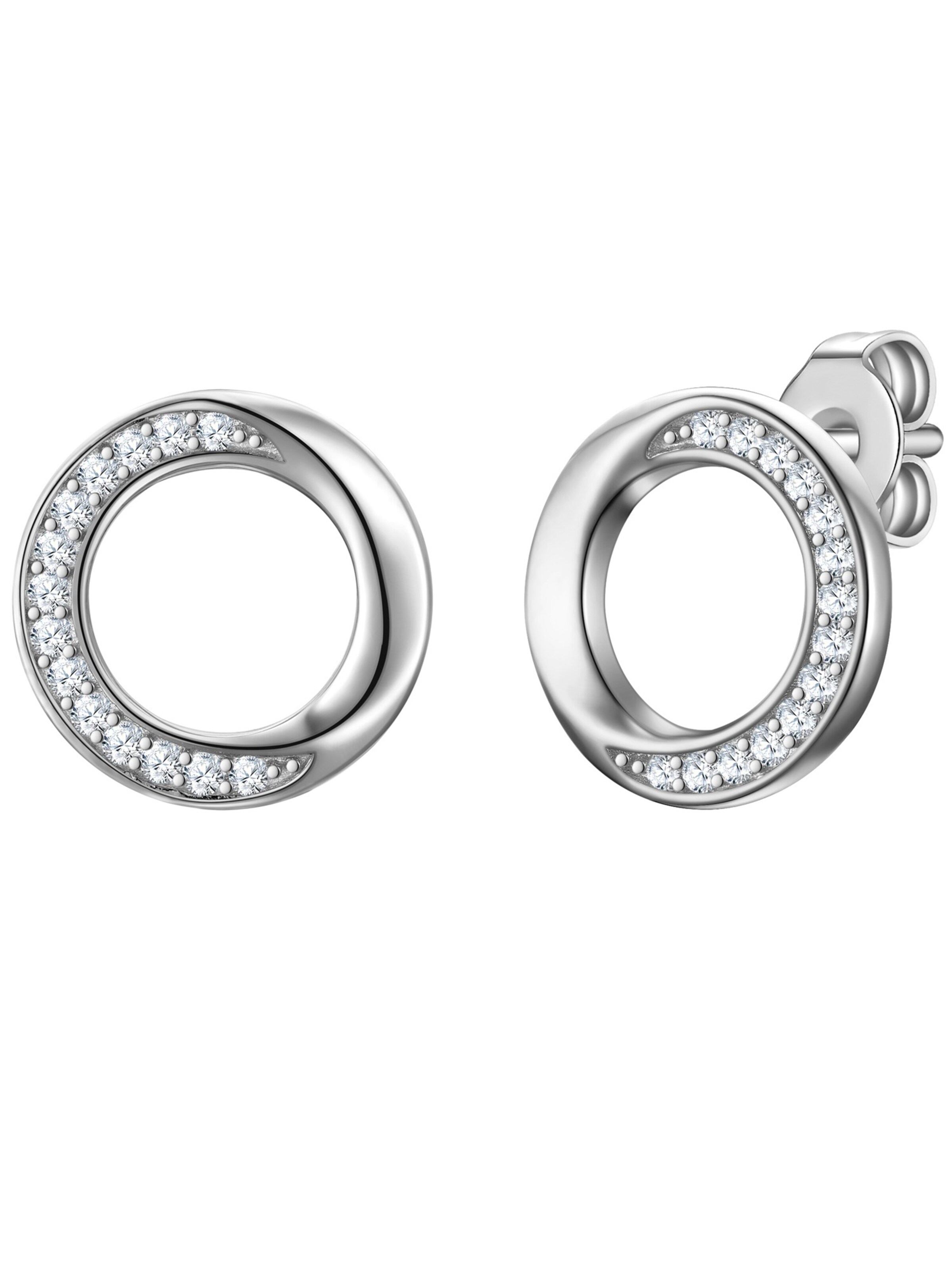 Rafaela Donata Oorbellen in Zilver: voorkant