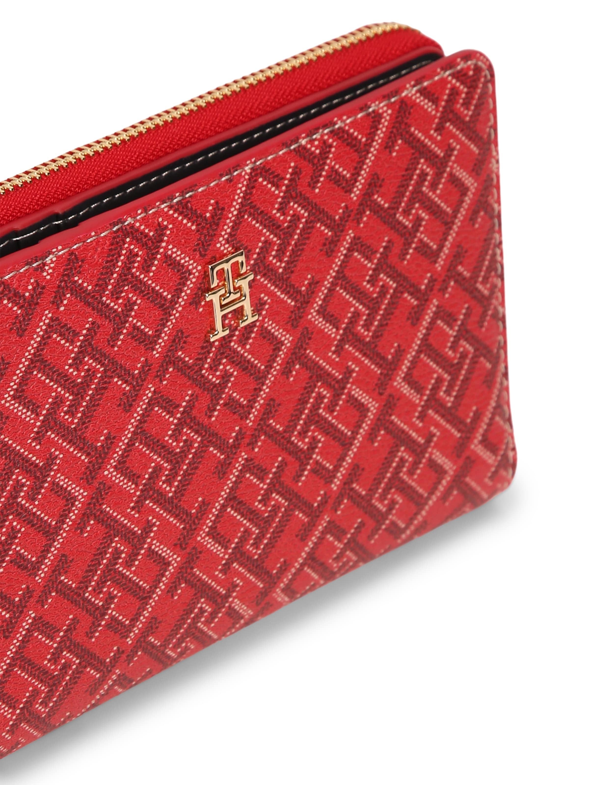 TOMMY HILFIGER Portemonnaie in Rot