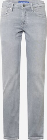 Slimfit Jeans 'Essentials Ralston' di SCOTCH & SODA in grigio: frontale