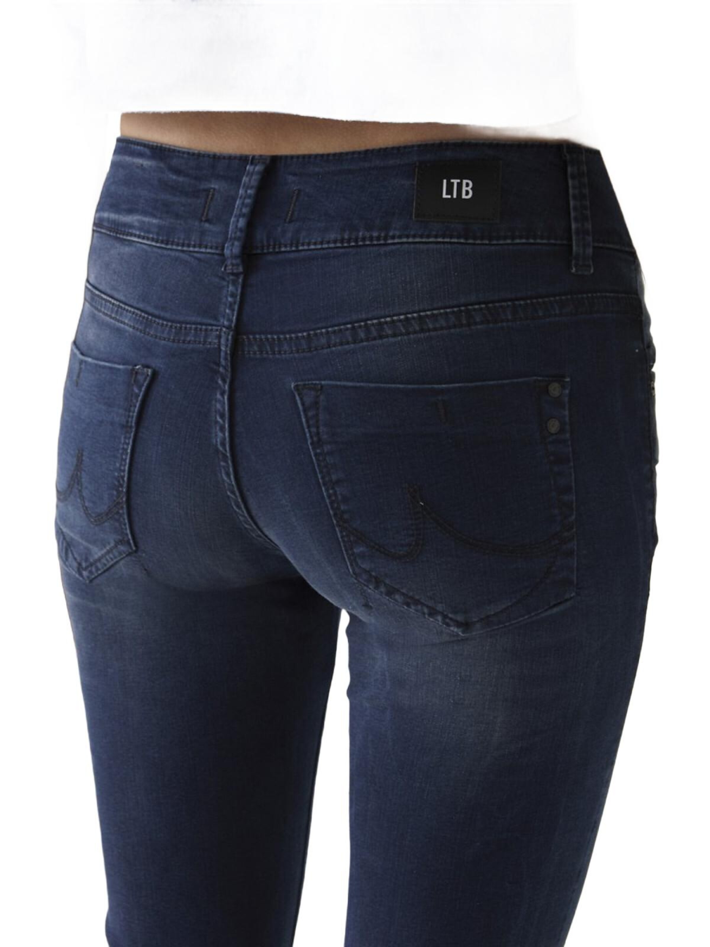 LTB Jeans - Slimfit Vaquero 'LTB Jeans Molly M Mid Waist Skinny Leg Jeanshose' en azul