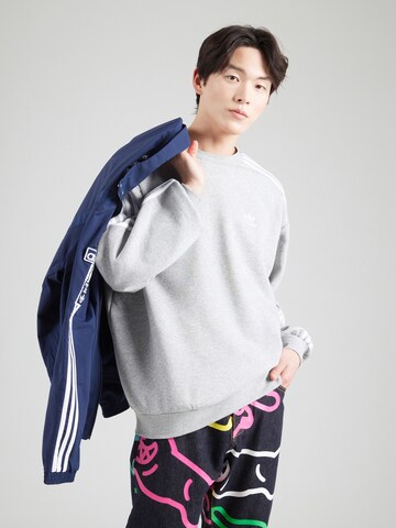 ADIDAS ORIGINALS Sweatshirt 'Adicolor' in Grau: Vorderseite
