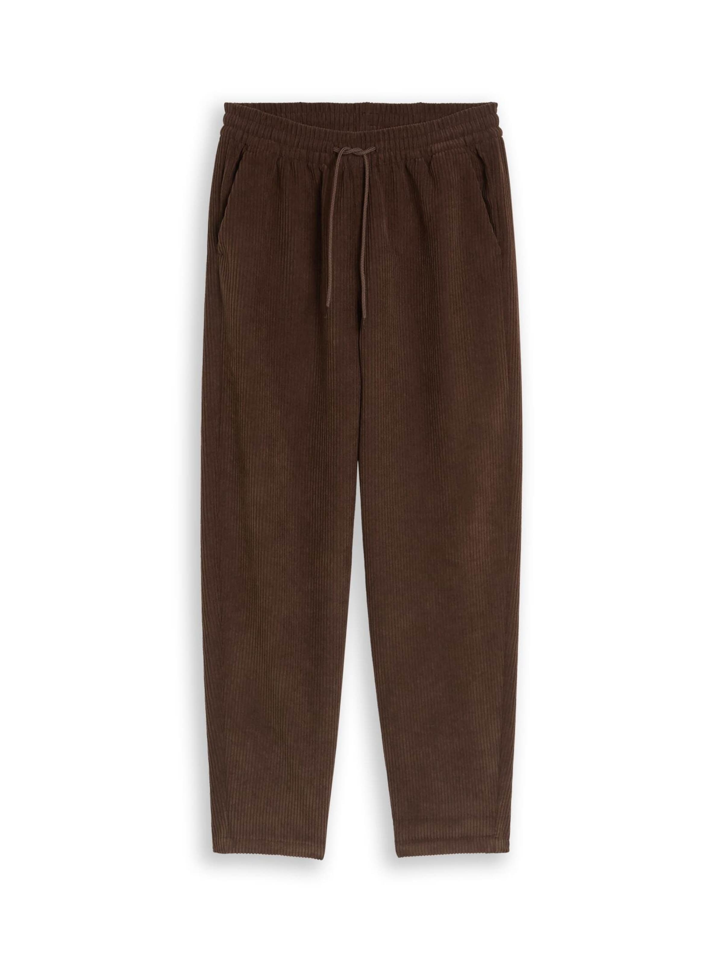 TOM TAILOR DENIM Vat Broek in Bruin: voorkant