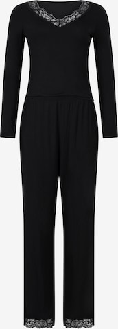 juoda Hunkemöller Pižama: priekis