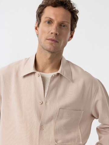 Antioch Regular fit Button Up Shirt 'Ash' in Beige