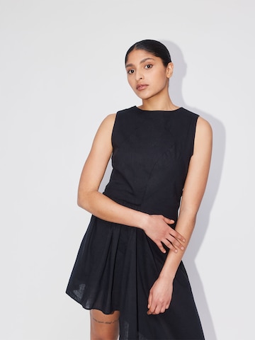 ABOUT YOU REBIRTH STUDIOS Cocktail dress 'Liv' in Black