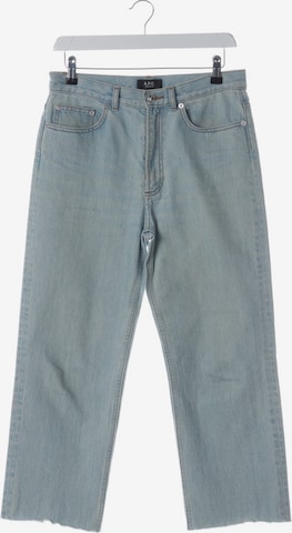 APC Jeans in 27 in Blue: front