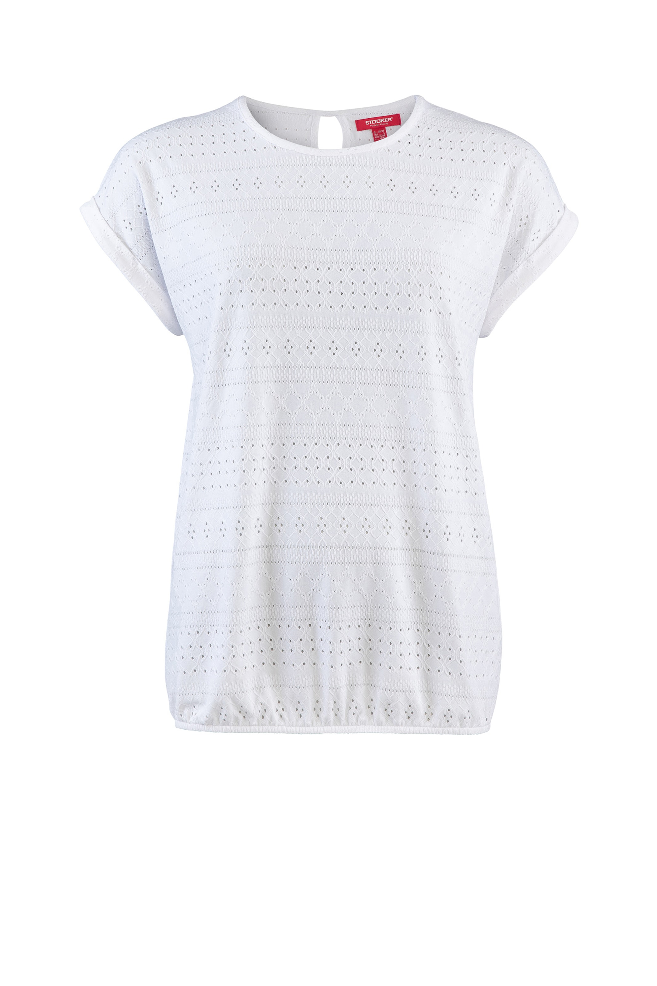 T-shirt STOOKER WOMEN en blanc : devant