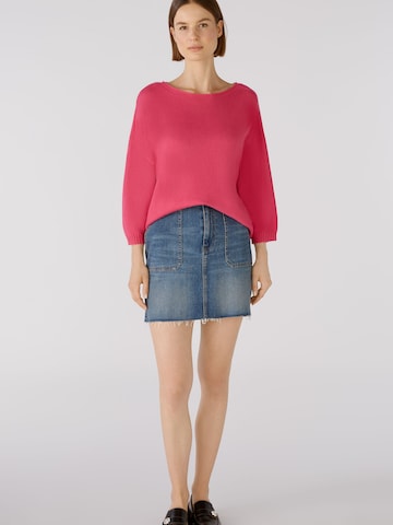 OUI Sweter w kolorze różowy