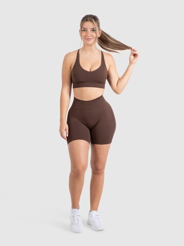 Smilodox Skinny Leggings in Bruin