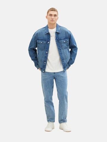 TOM TAILOR DENIM Overgangsjakke i blå