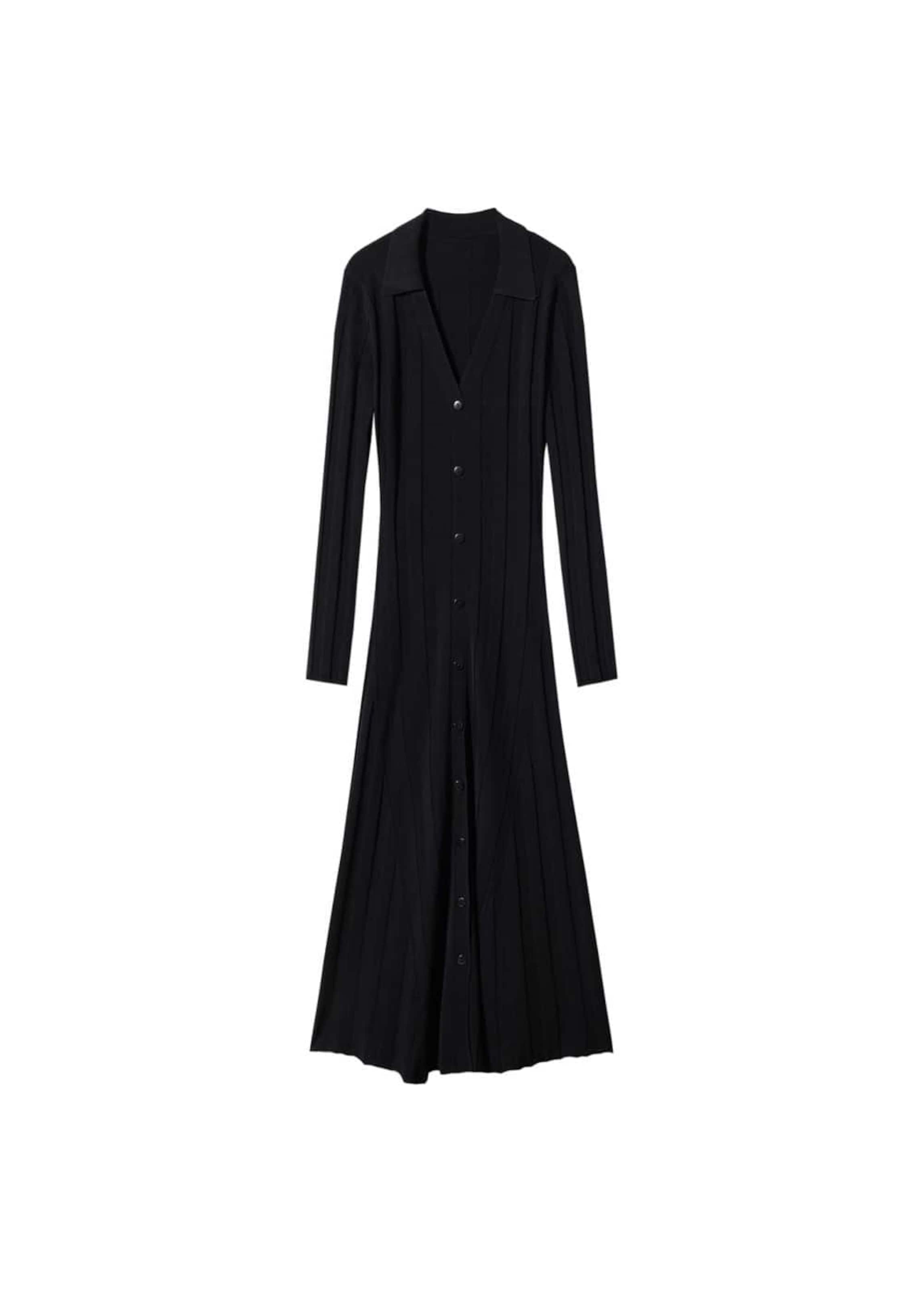 MANGO Dress 'Rose' in Black: front