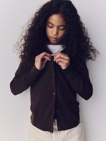 Cardigan The Set en marron : devant