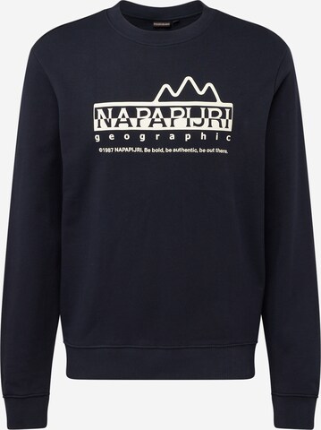 NAPAPIJRI Sweatshirt 'B-FABER' i sort: forside