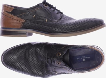 TOM TAILOR Flats & Loafers in 40 in Black: front