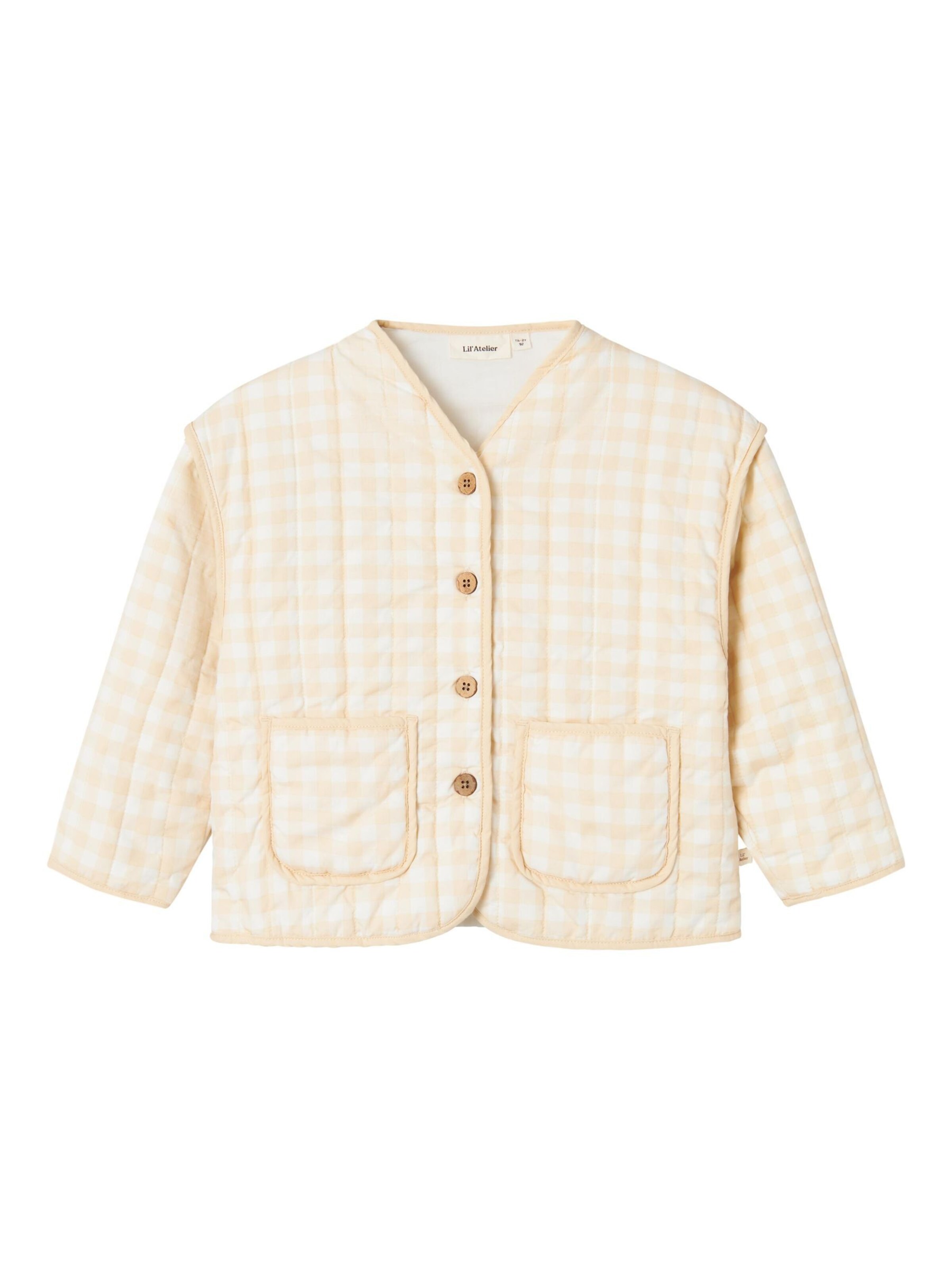 NAME IT - Chaqueta de entretiempo en blanco: frente