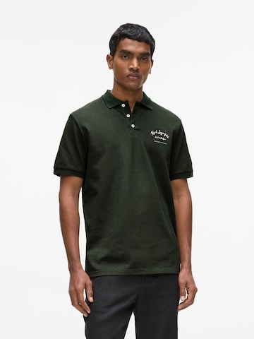 Karl Lagerfeld - Camiseta en verde: frente