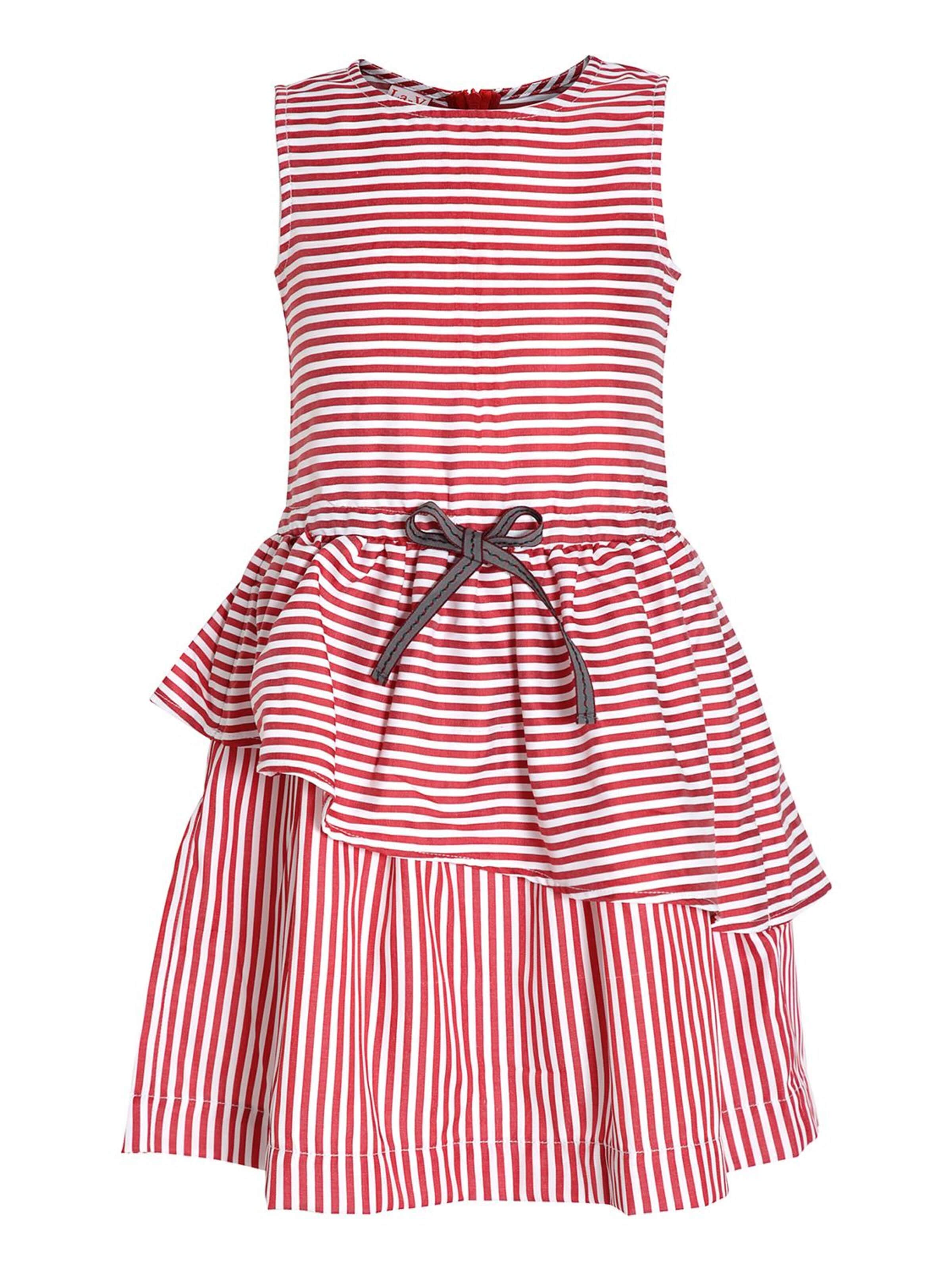 La V Dress 'Pipa' in Pink: front