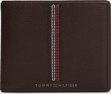 TOMMY HILFIGER Wallet in Brown: front