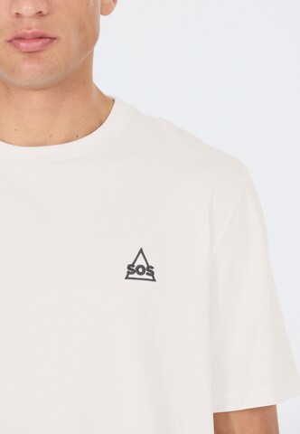 SOS Shirt 'Mera' in Wit