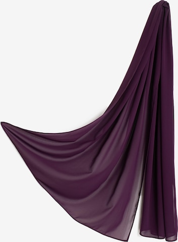 MayTree Scarf in Purple: front