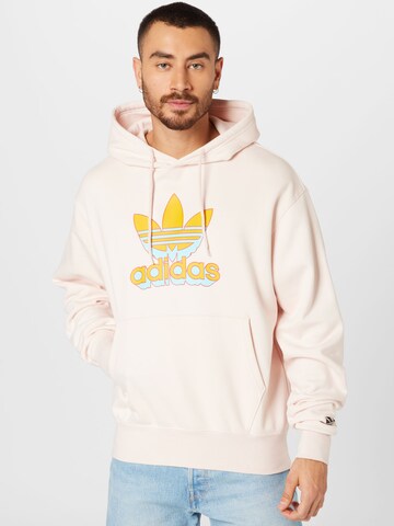 ADIDAS ORIGINALS Sweatshirt 'Hero' in Beige: predná strana