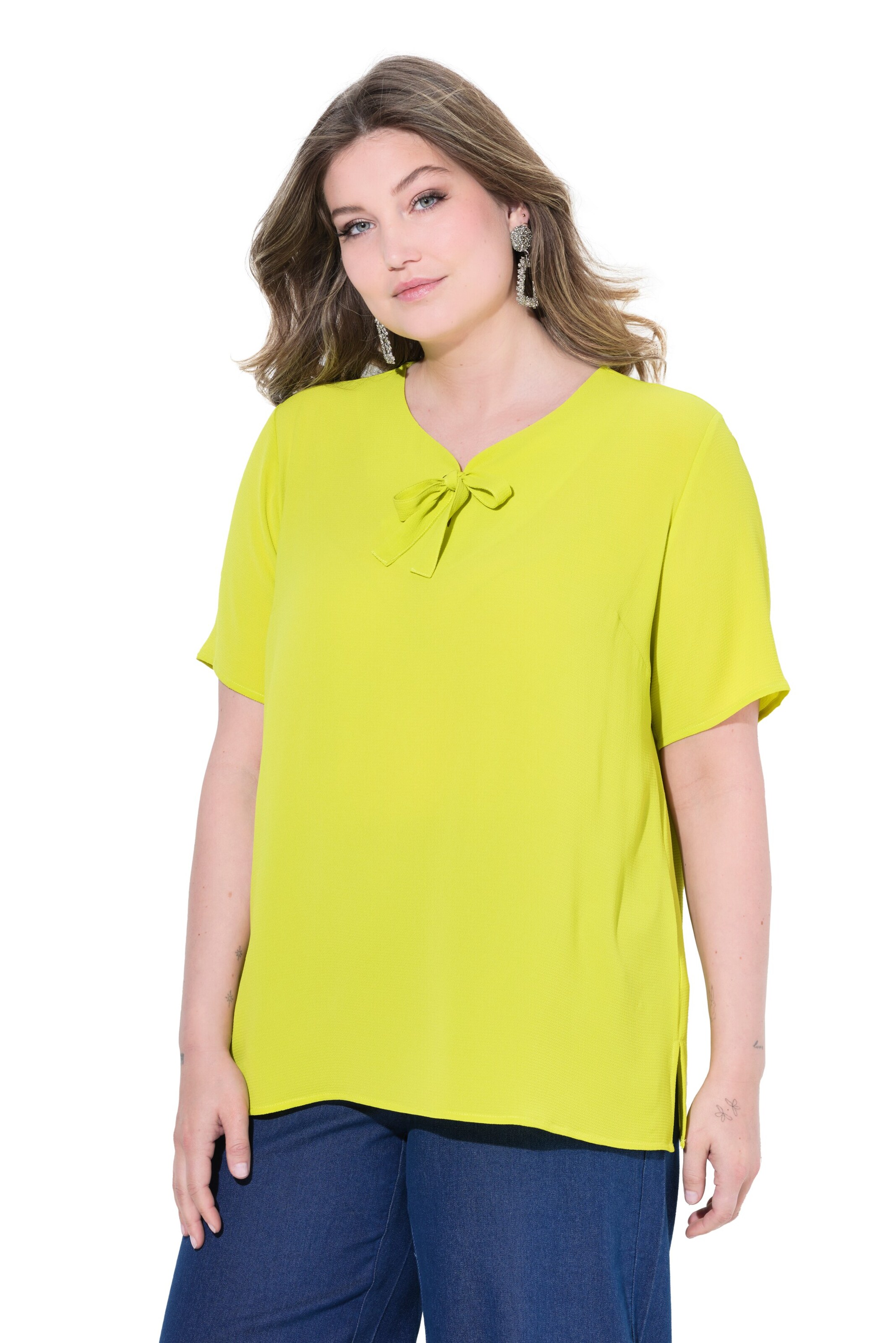 MIAMODA Bluse in Gelb: Vorderseite