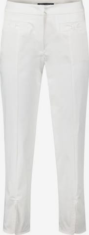 regular Pantaloni con piega frontale di Betty Barclay in bianco: frontale