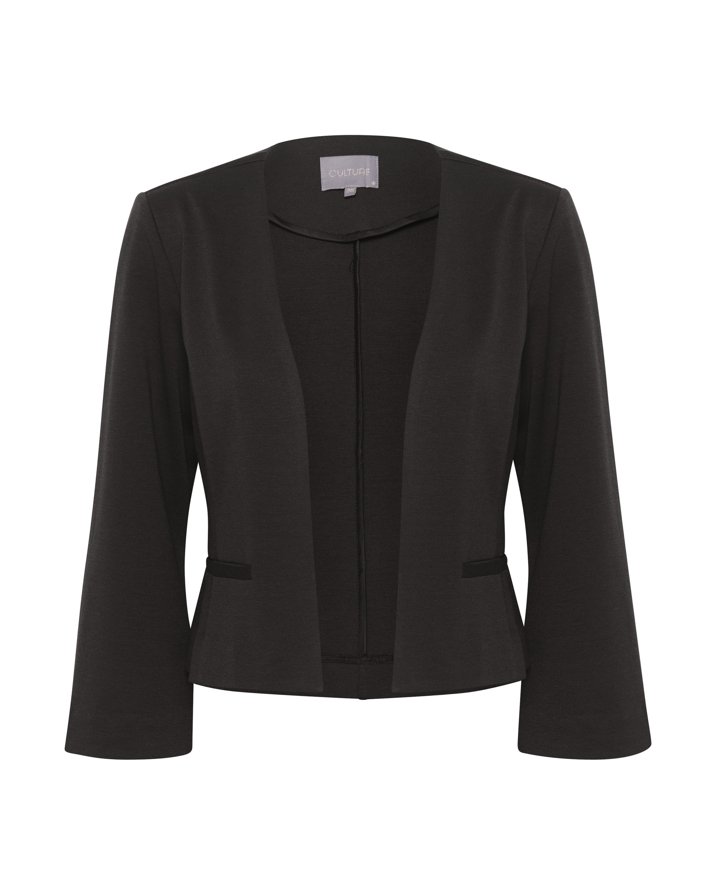 Blazer 'CU Eloise' di CULTURE in nero: frontale