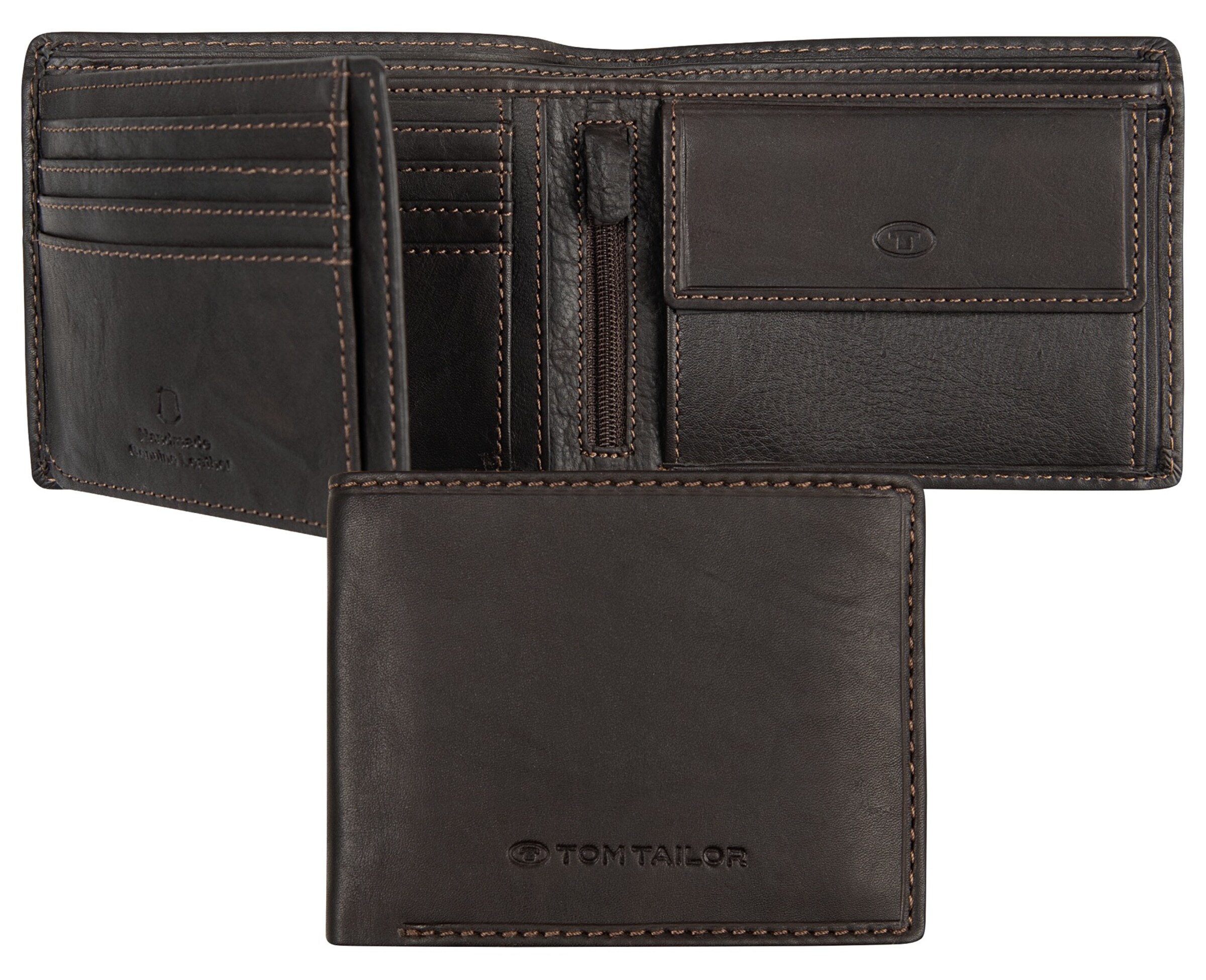 TOM TAILOR Pénztárcák 'Lary' - barna