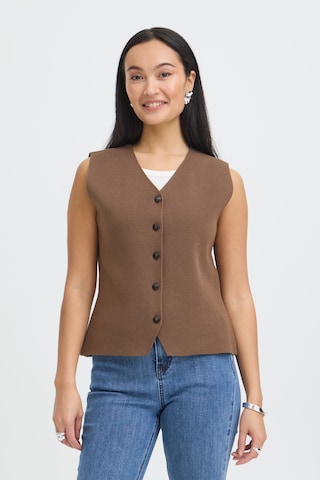 Fransa Vest 'FRITA' i sort: forside