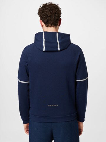 EA7 Emporio Armani Sweatjacka i blå