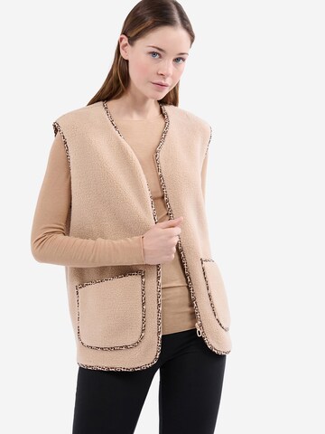 Gilet 'Marilou' ETAM en beige