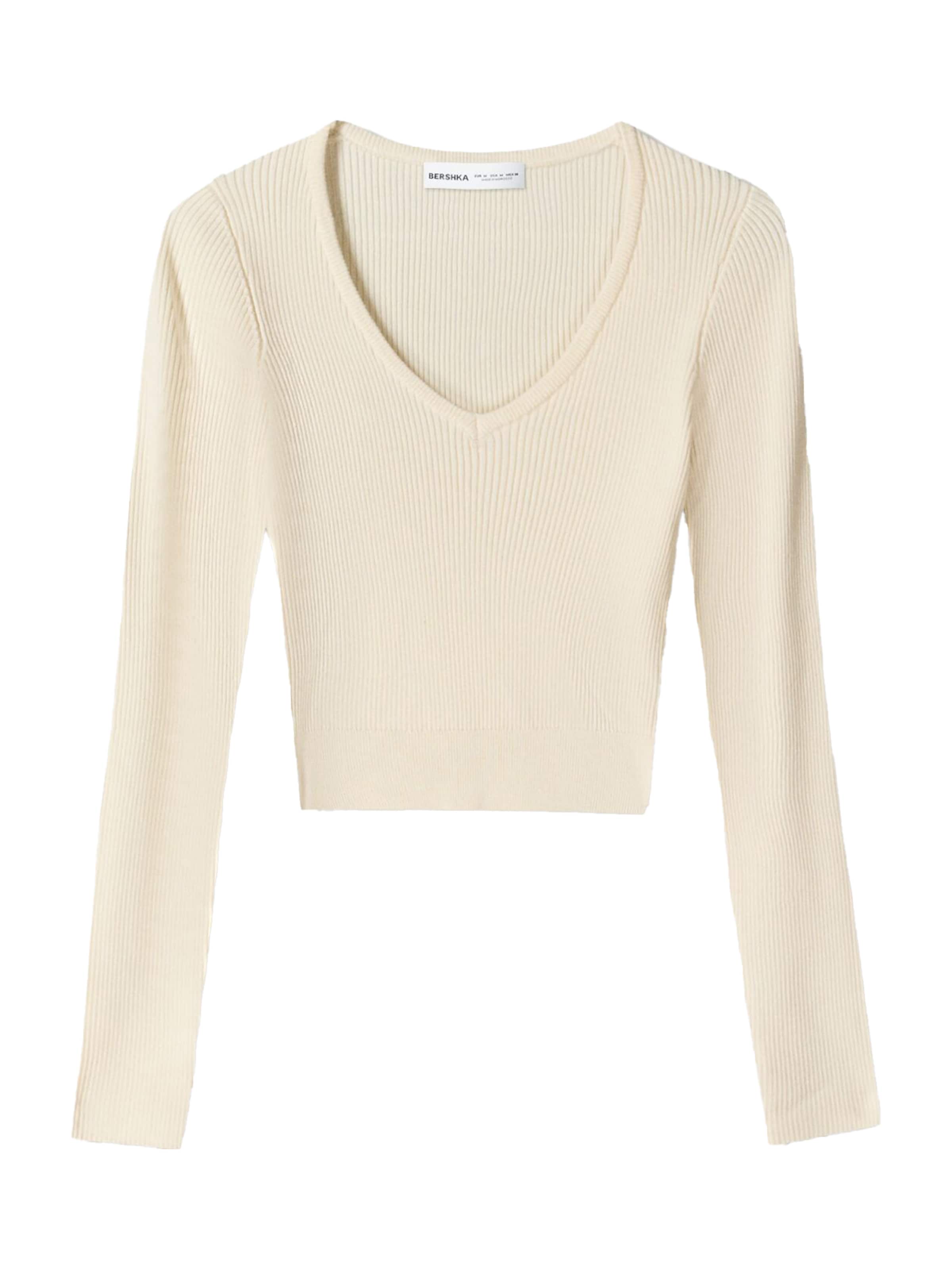 Pullover di Bershka in beige: frontale